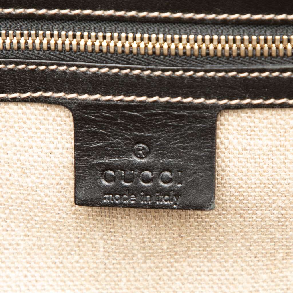 Gucci Leather Hysteria Crest Tote - 5
