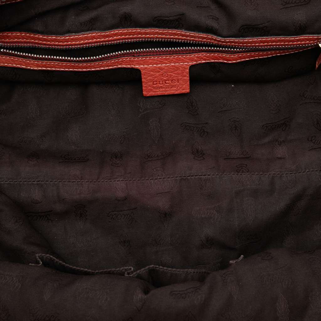 Gucci Medium GG Canvas Bamboo Bar Tote - 4