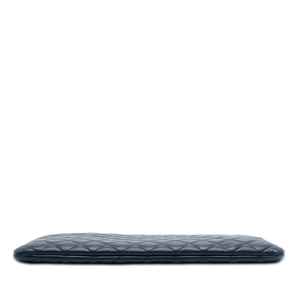 Chanel Large Quilted Lambskin Casino Charms O Case Clutch - 3