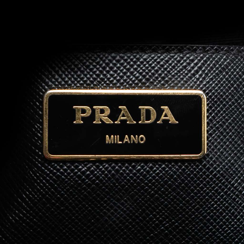 Prada Large Saffiano Lux Promenade Satchel - 5