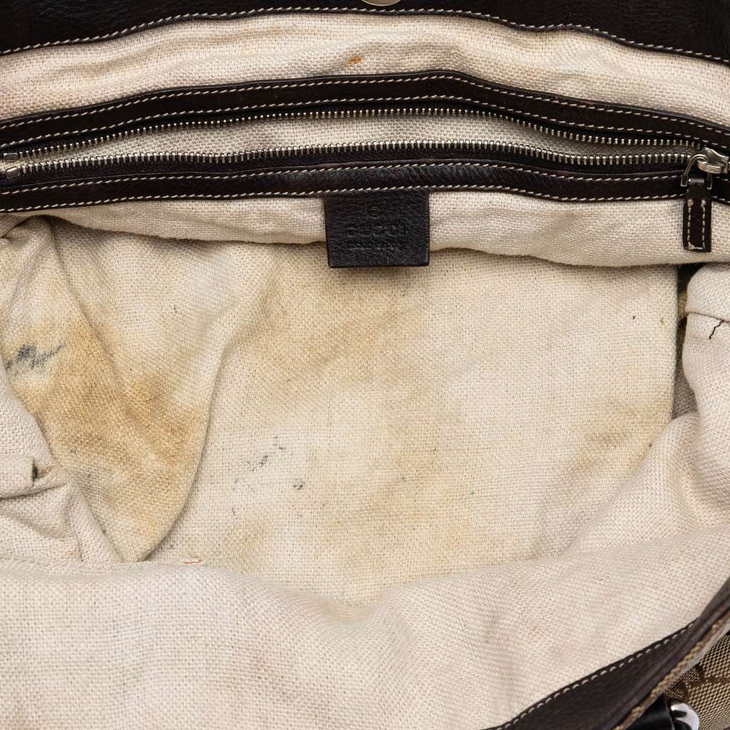Gucci Medium GG Canvas Icon Bit Tote - 4