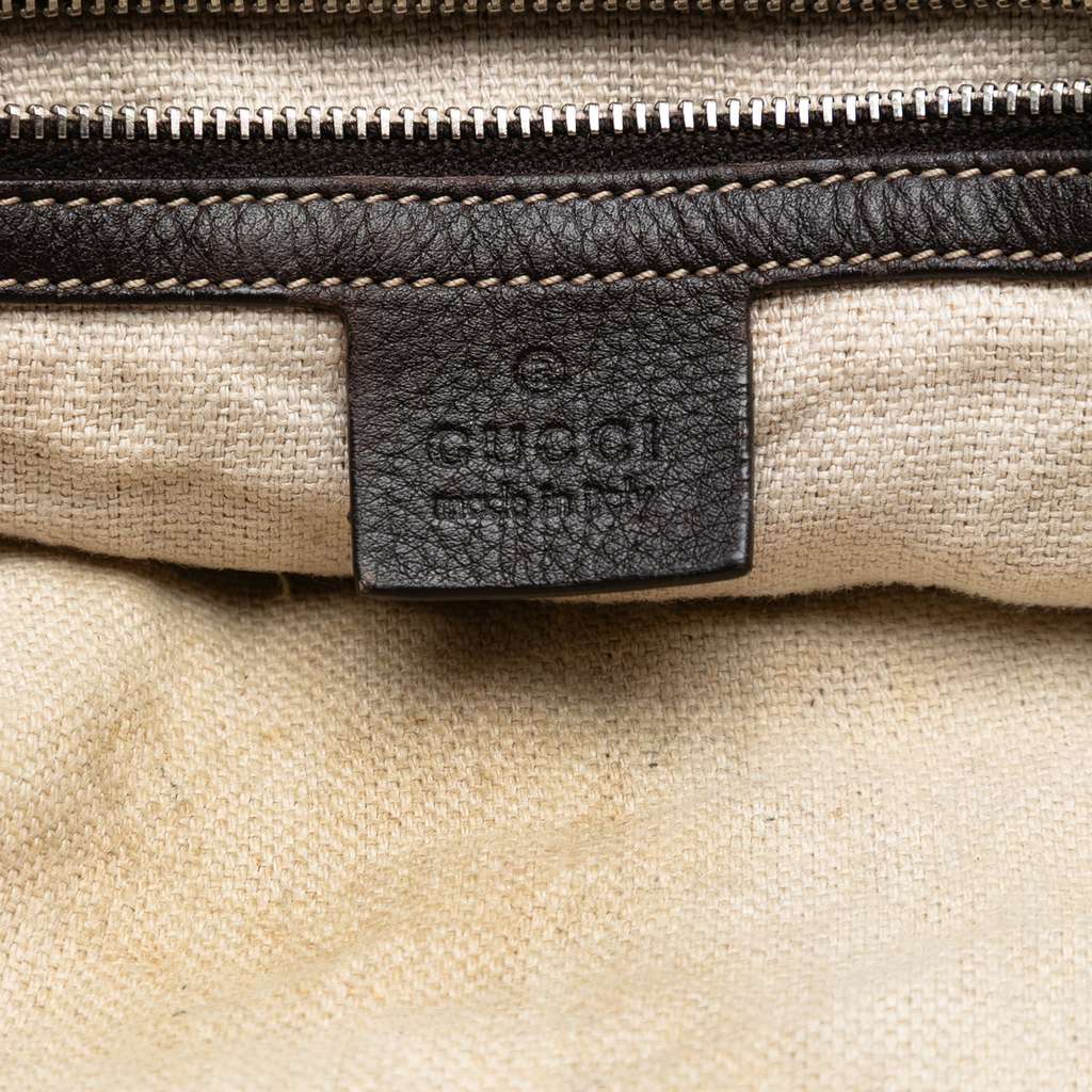 Gucci Medium GG Canvas Icon Bit Tote - 5