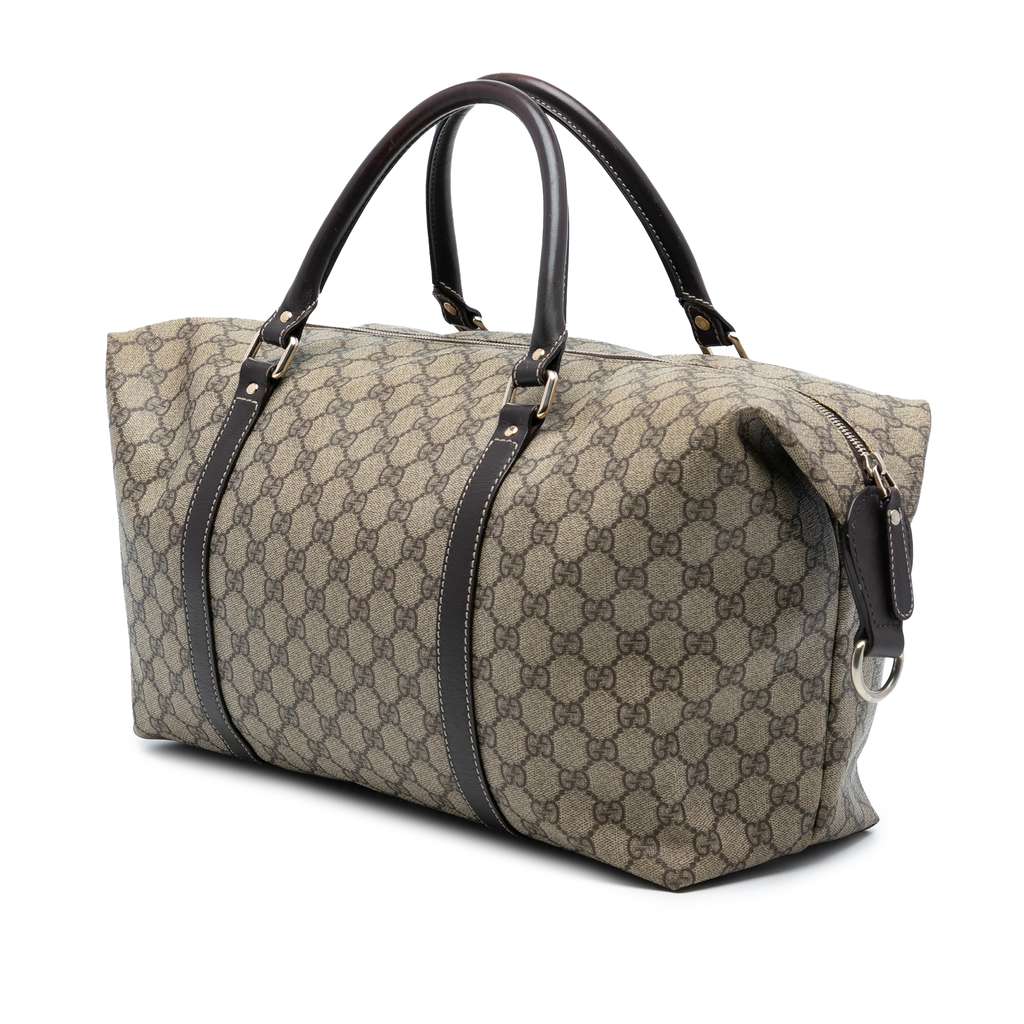 Gucci GG Supreme Carry On Duffle Bag - 2