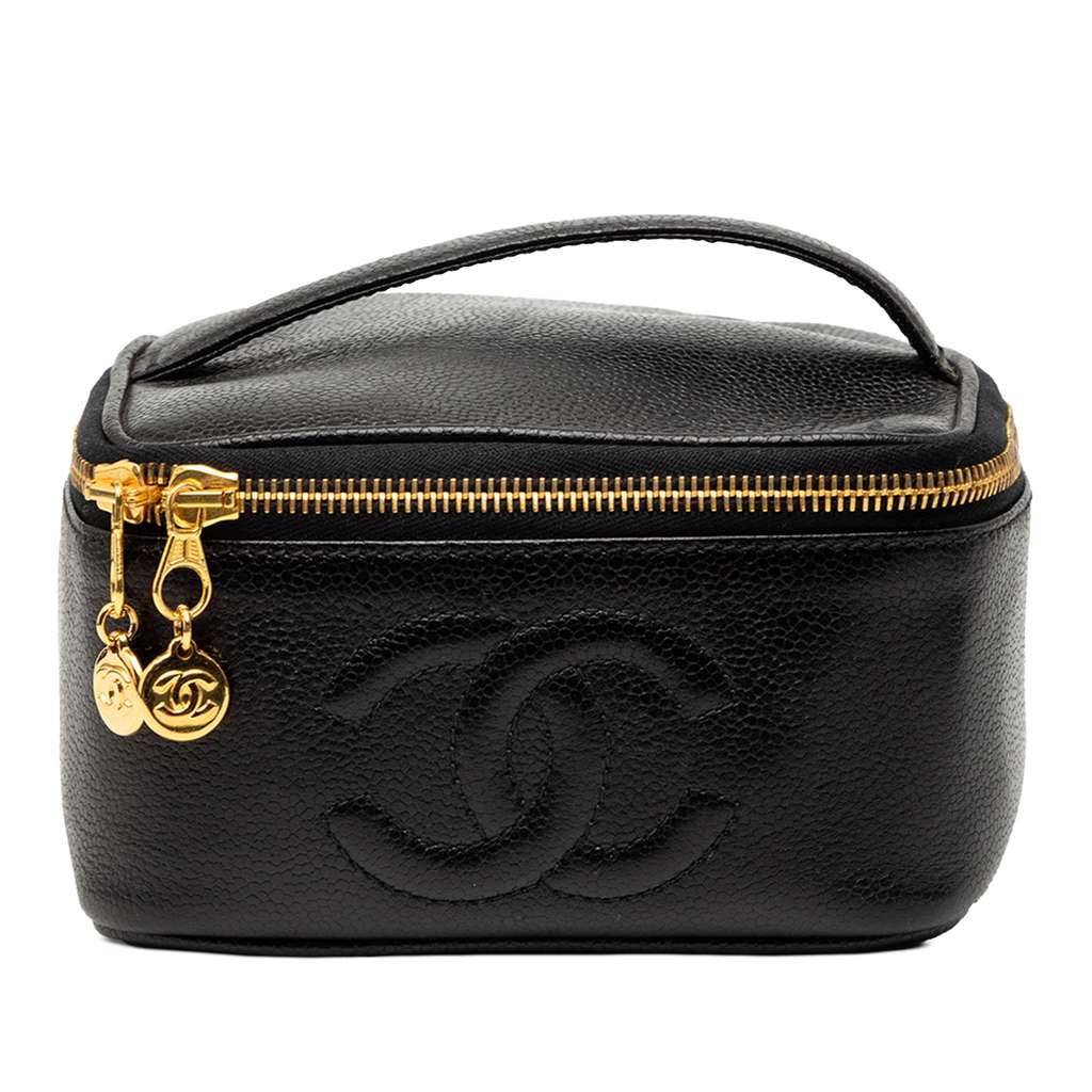 Chanel CC Caviar Vanity Case