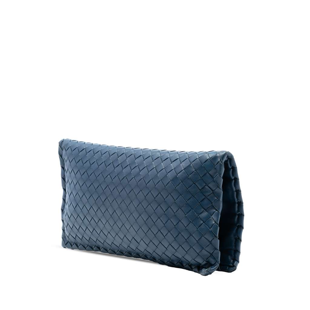 Bottega Veneta Nappa Intrecciato Turn Lock Clutch - 2