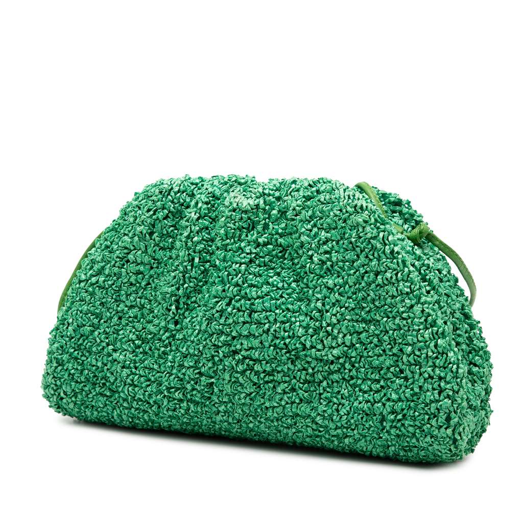 Bottega Veneta Boucle Raffia The Mini Pouch Crossbody - 2