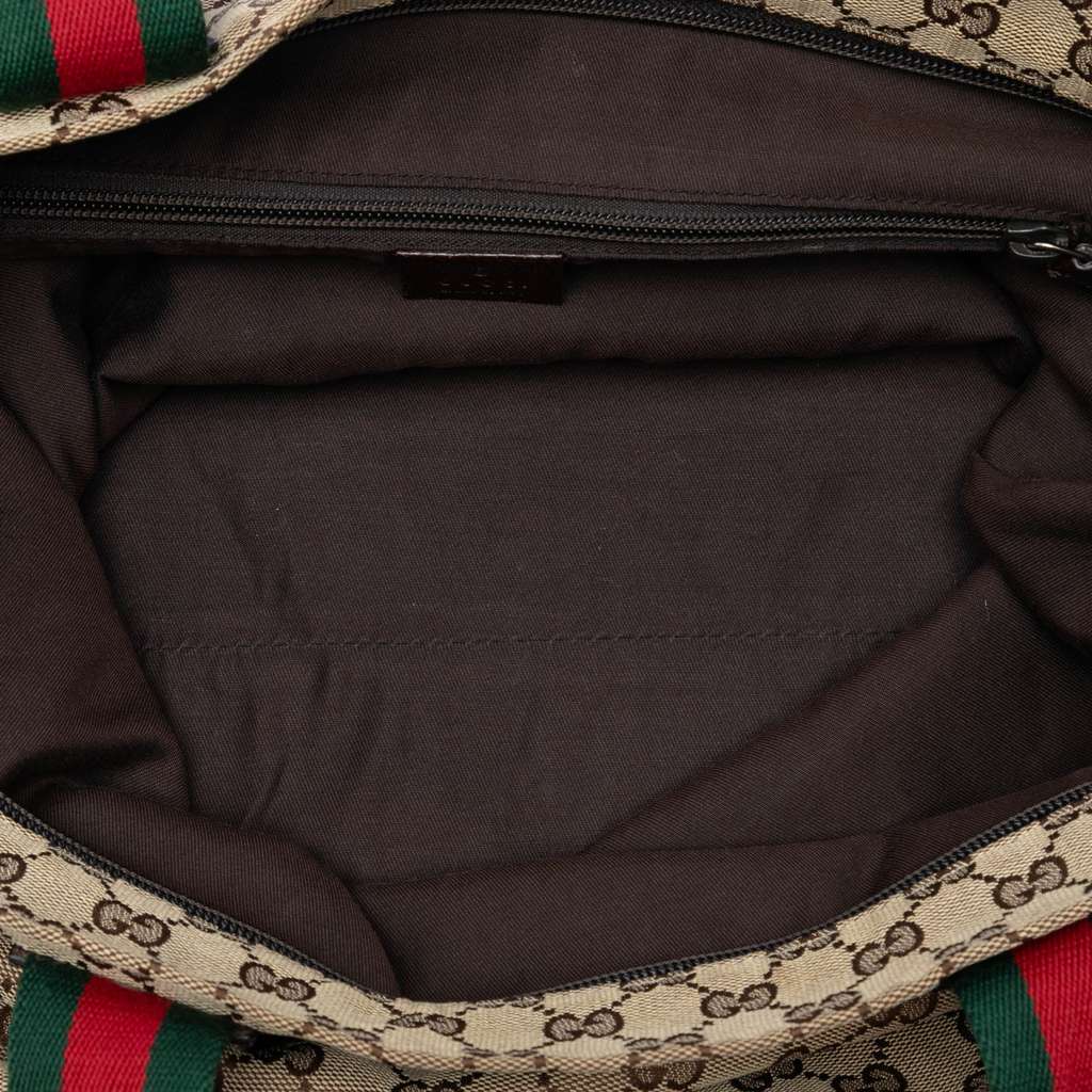 Gucci GG Canvas Web Tote - 4
