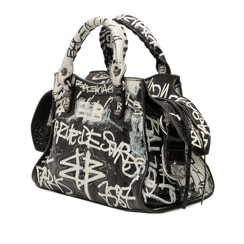 Balenciaga Lambskin Motocross Graffiti Neo Cagole XS - 2