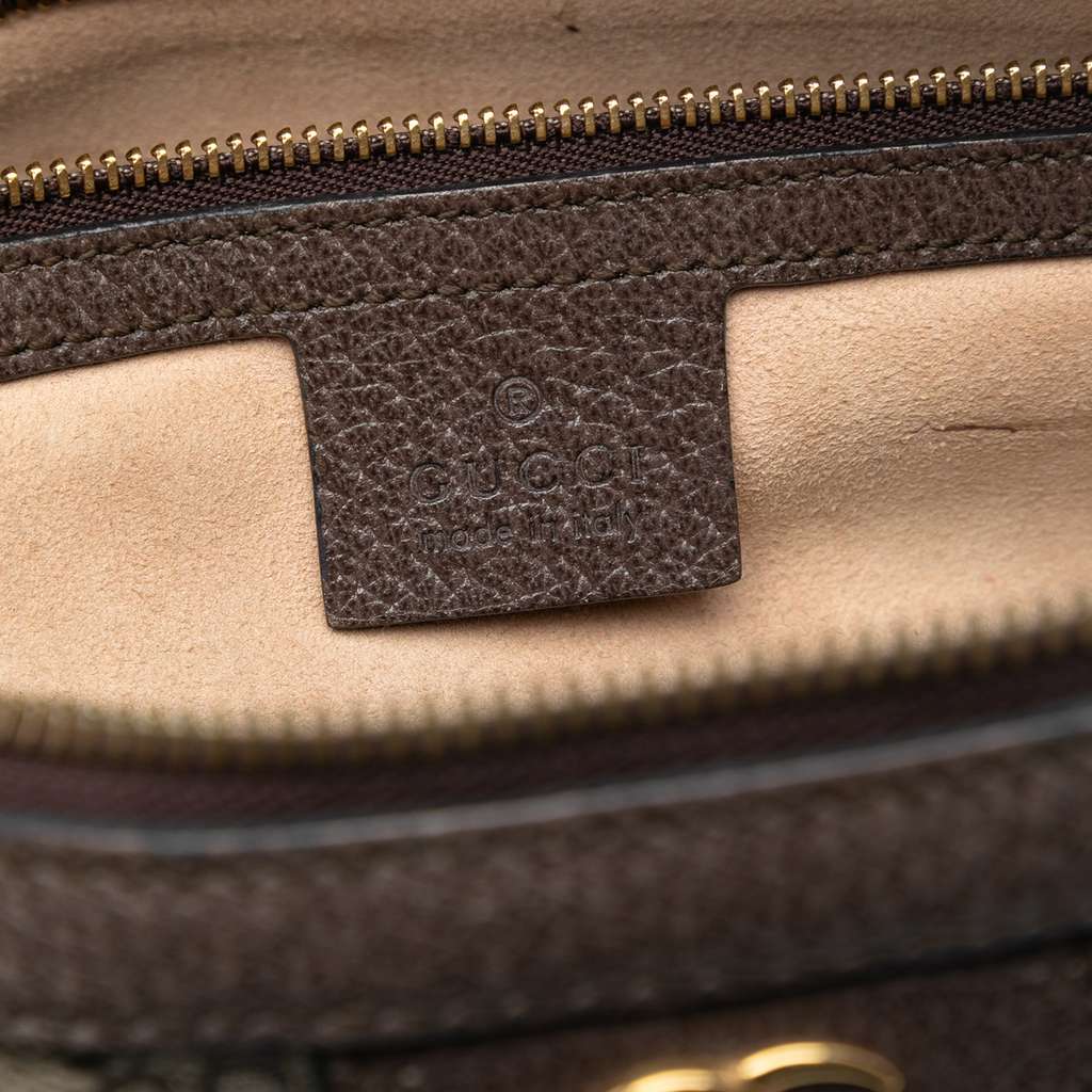 Gucci Medium GG Supreme Ophidia Top Handle Bag - 5