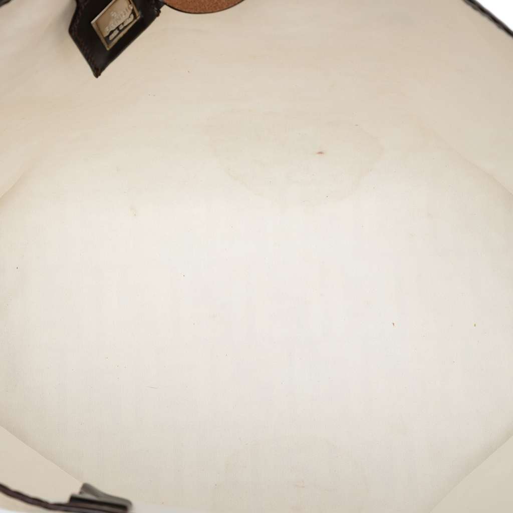 Fendi Medium Zucca Canvas Roll Tote - 4