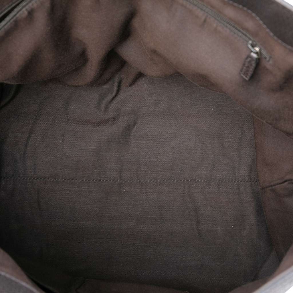 Gucci Grained Calfskin Bamboo Shopper Tote - 4