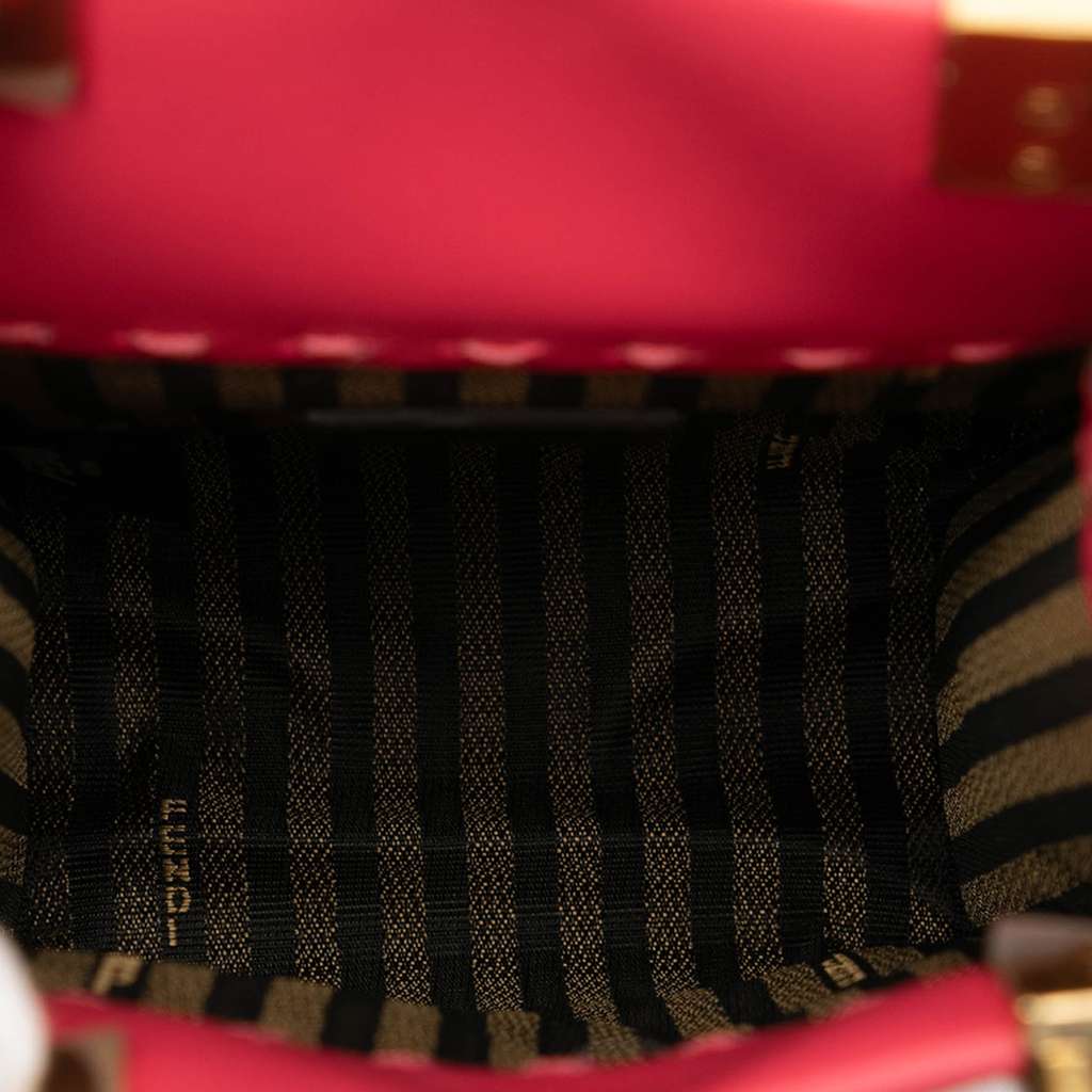 Fendi Mini Leather Sunshine Shopper Tote - 4