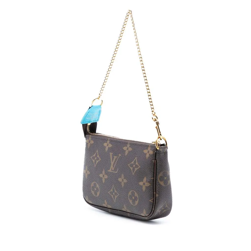 Louis Vuitton Monogram Vivienne in Tokyo Mini Pochette Accessoires Brown Good - Back View