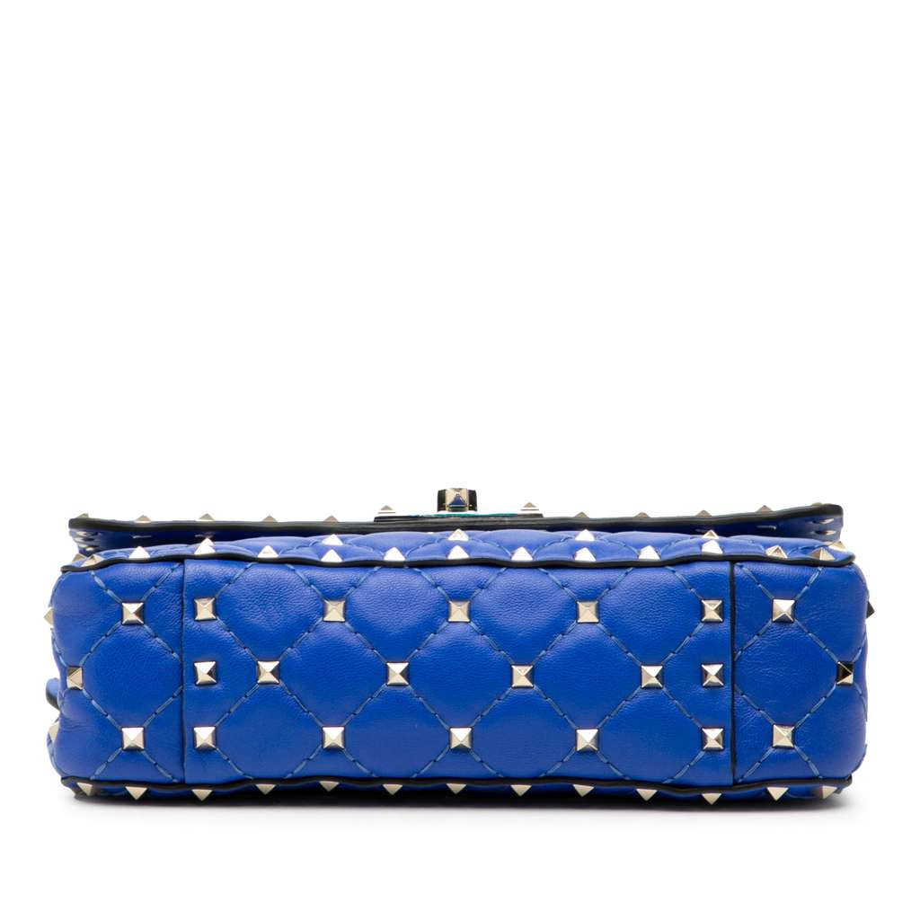 Valentino Small Nappa Rockstud Spike Satchel - 3