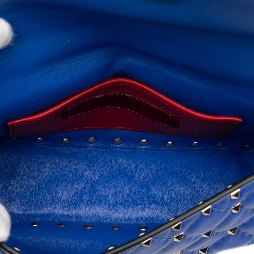 Valentino Small Nappa Rockstud Spike Satchel - 4