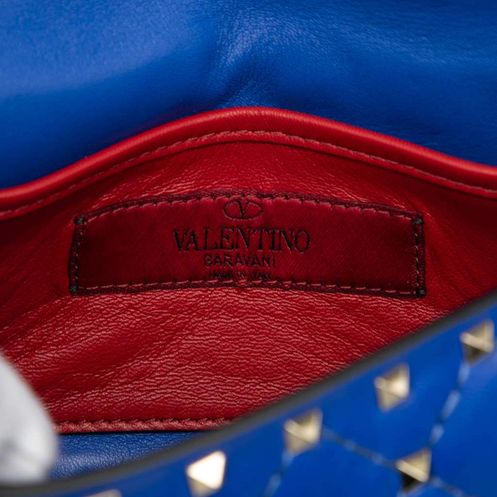 Valentino Small Nappa Rockstud Spike Satchel - 5