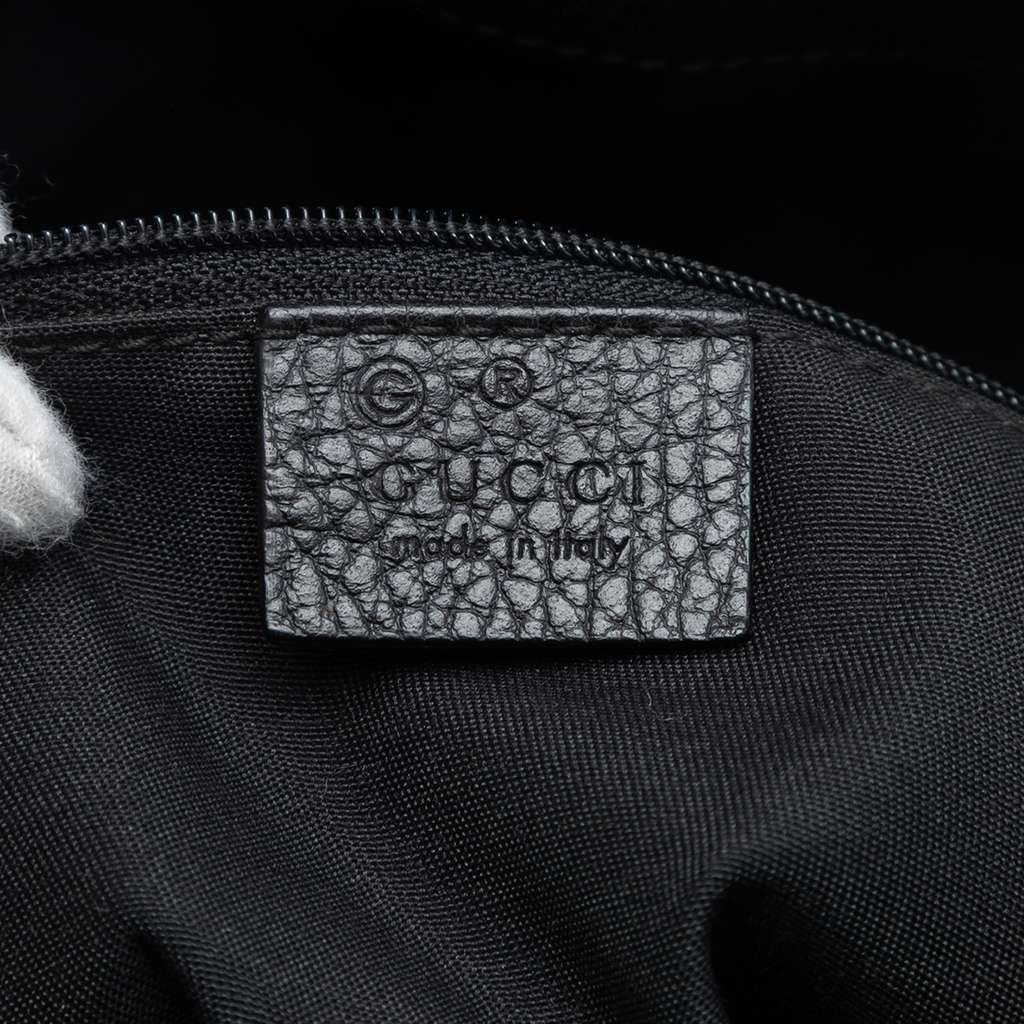 Gucci Leather GG Charm Dome Satchel - 5