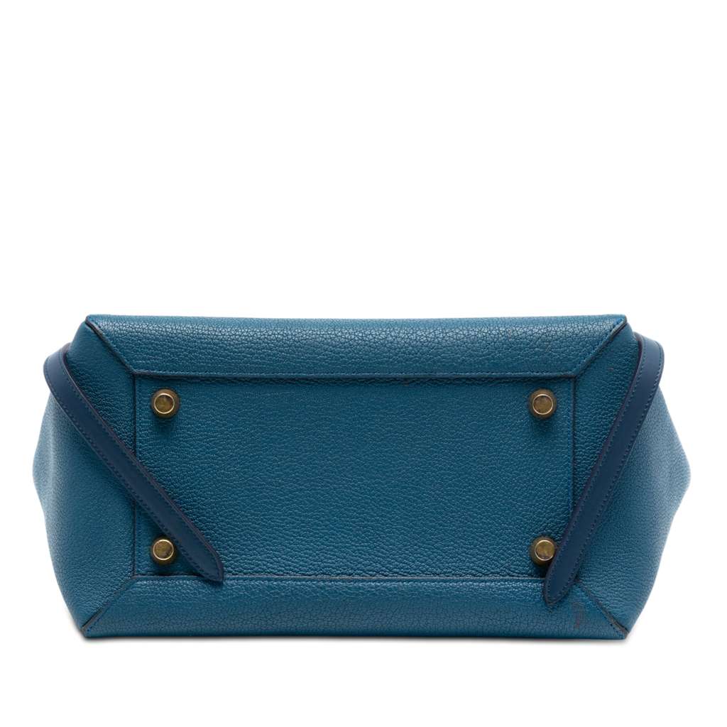Celine Mini Grained and Smooth Calfskin Belt Bag - 3