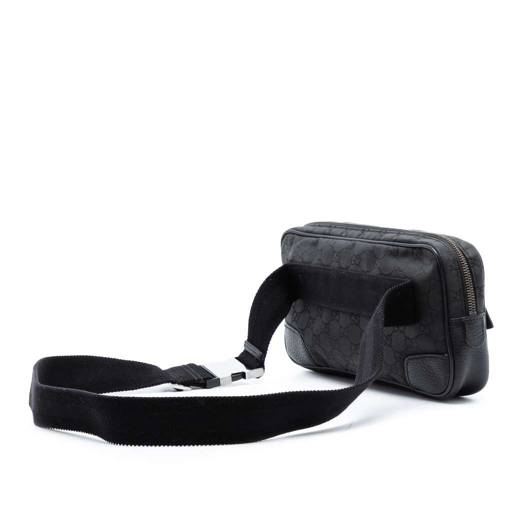 Gucci GG Nylon Waist Sling Bag - 2
