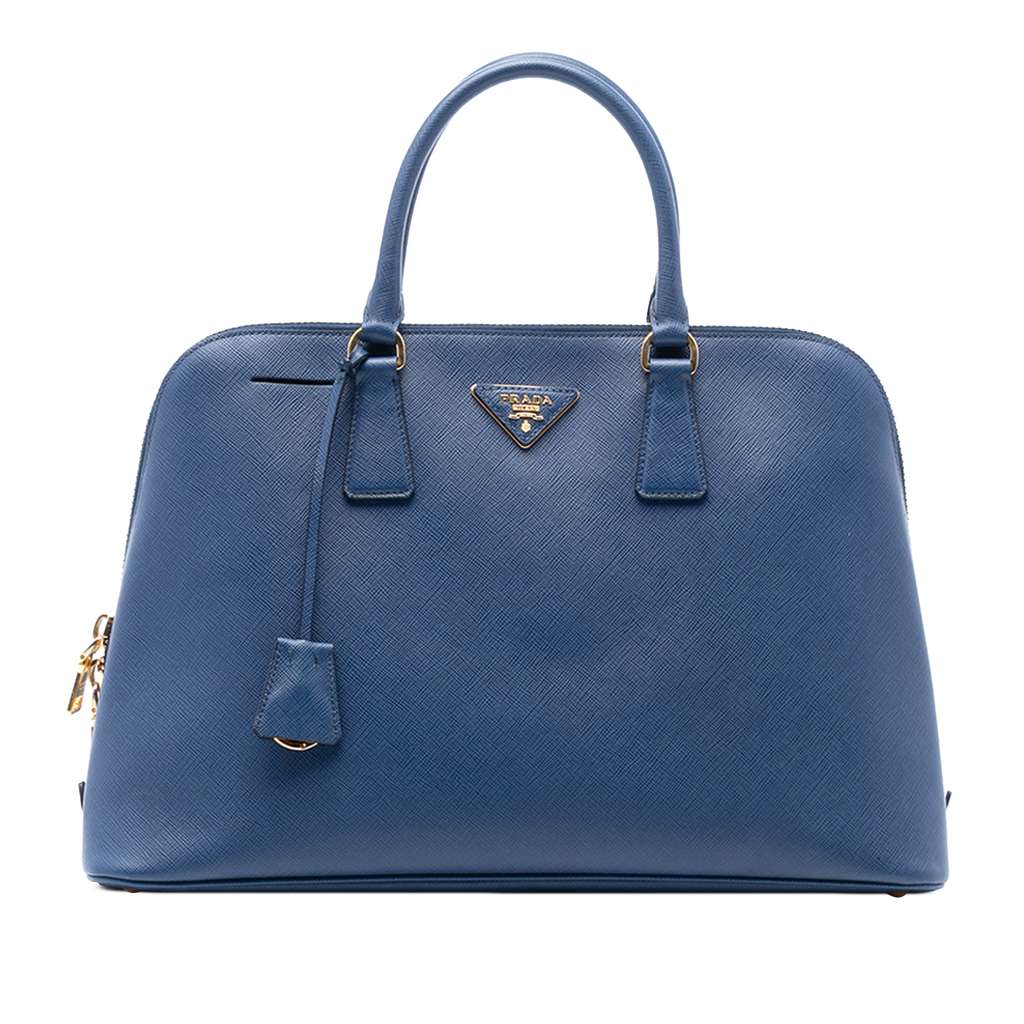 Prada Large Saffiano Lux Promenade Satchel