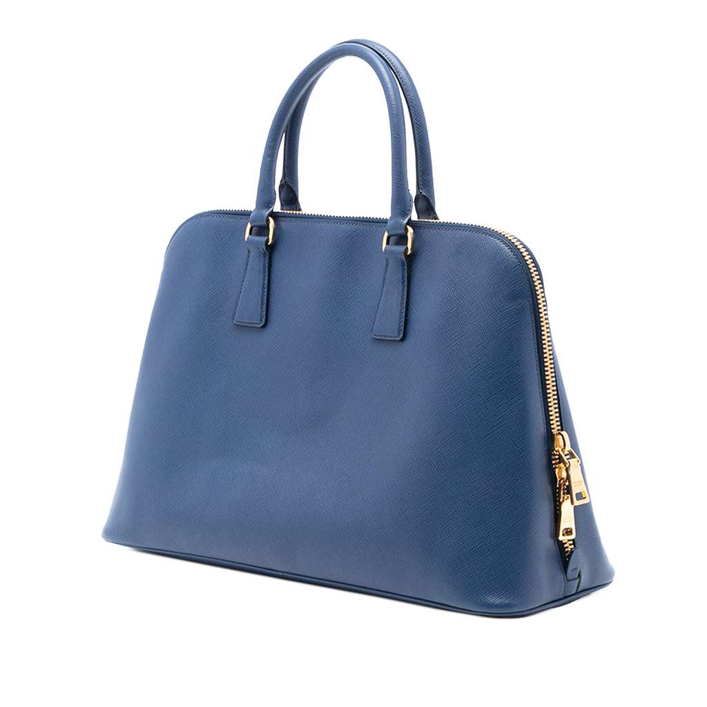 Prada Large Saffiano Lux Promenade Satchel - 2