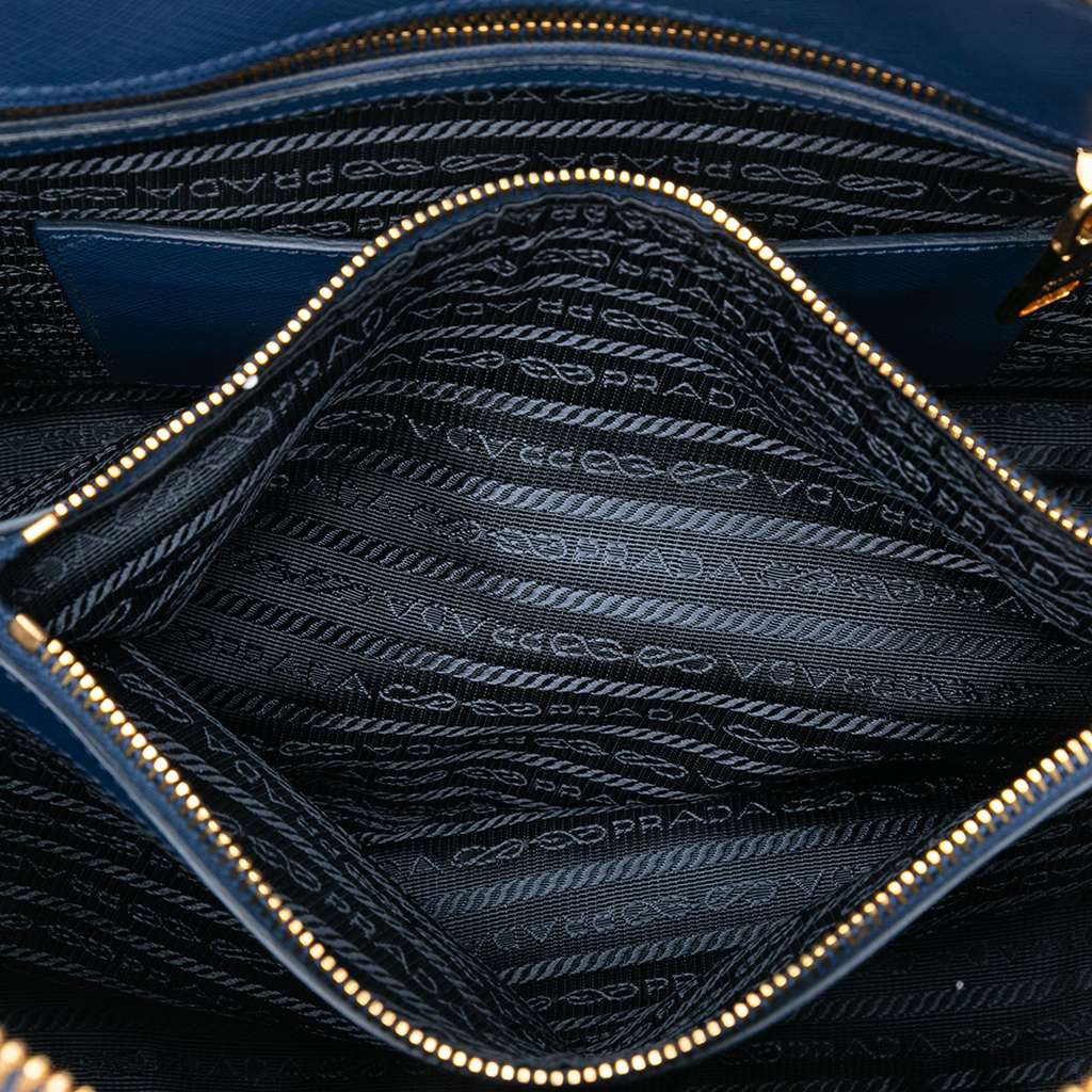 Prada Large Saffiano Lux Promenade Satchel - 4