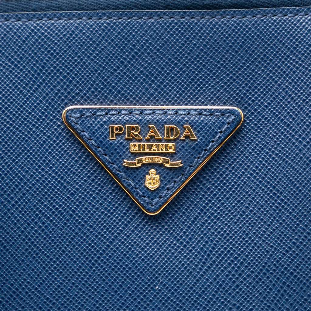 Prada Large Saffiano Lux Promenade Satchel - 5