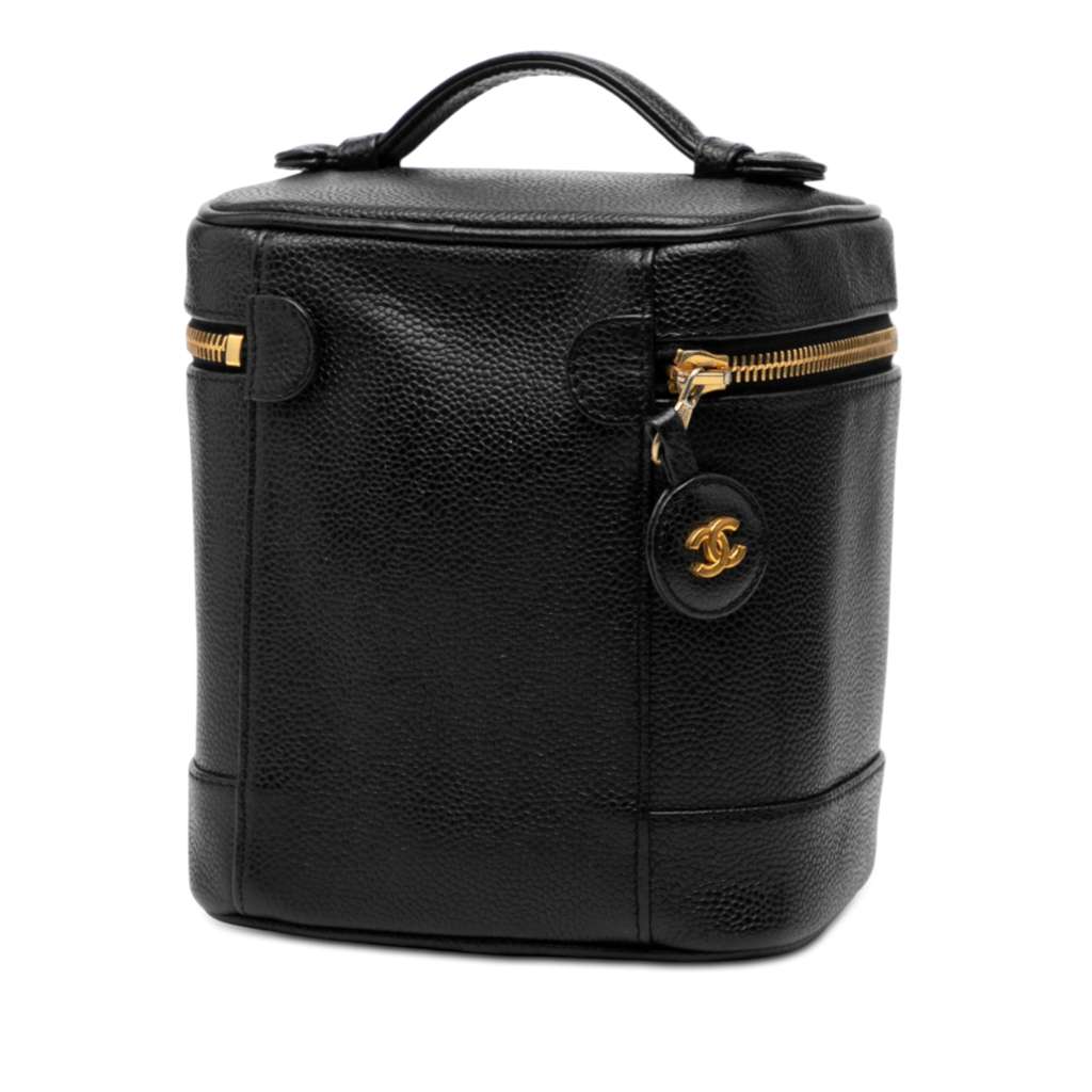 Chanel CC Caviar Vanity Bag - 2
