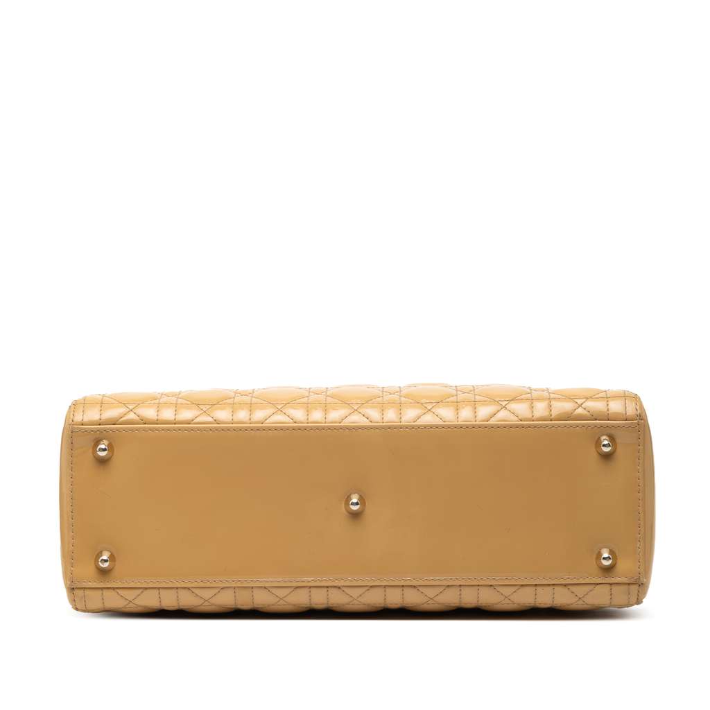 Dior Large Patent Cannage Lady Dior - 3