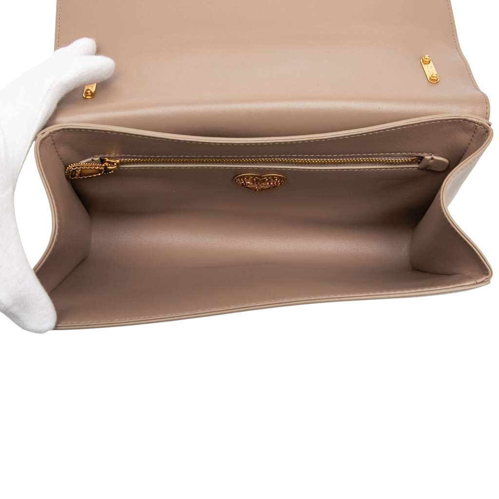 Dolce & Gabbana Medium Quilted Nappa Devotion Crossbody - 4