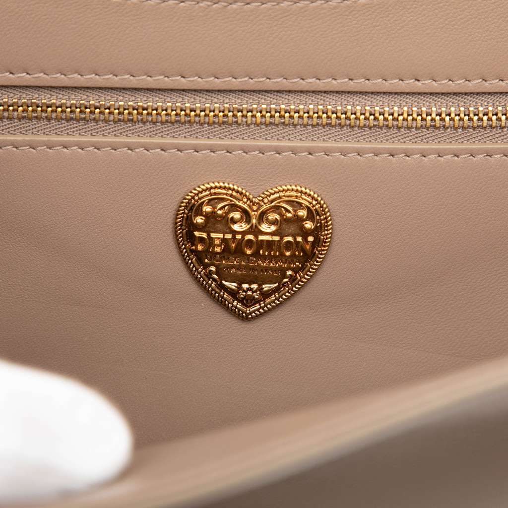 Dolce & Gabbana Medium Quilted Nappa Devotion Crossbody - 5