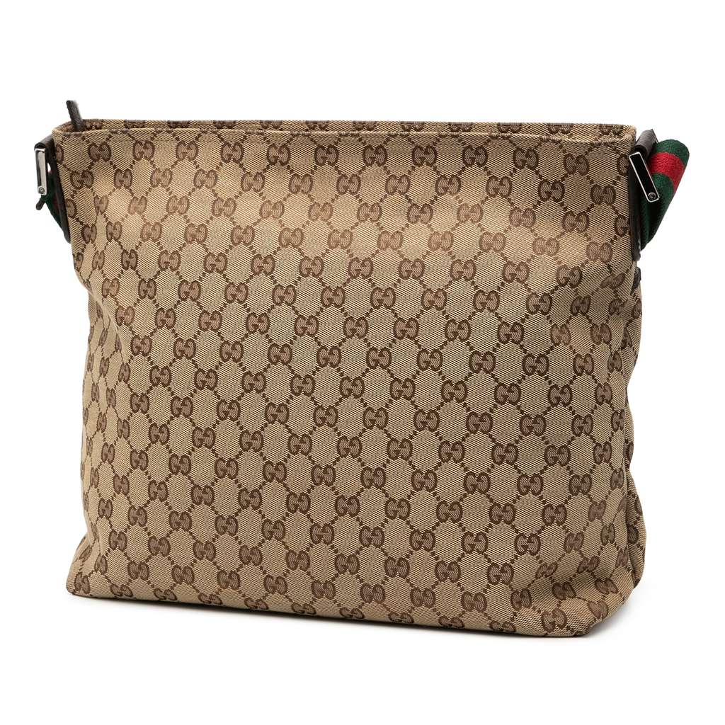 Gucci GG Canvas Web Crossbody - 2
