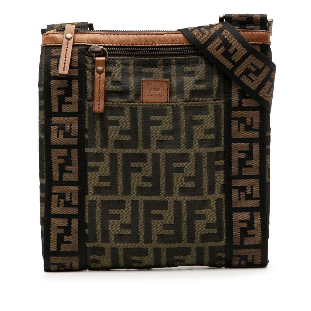 Fendi Zucca Canvas Crossbody