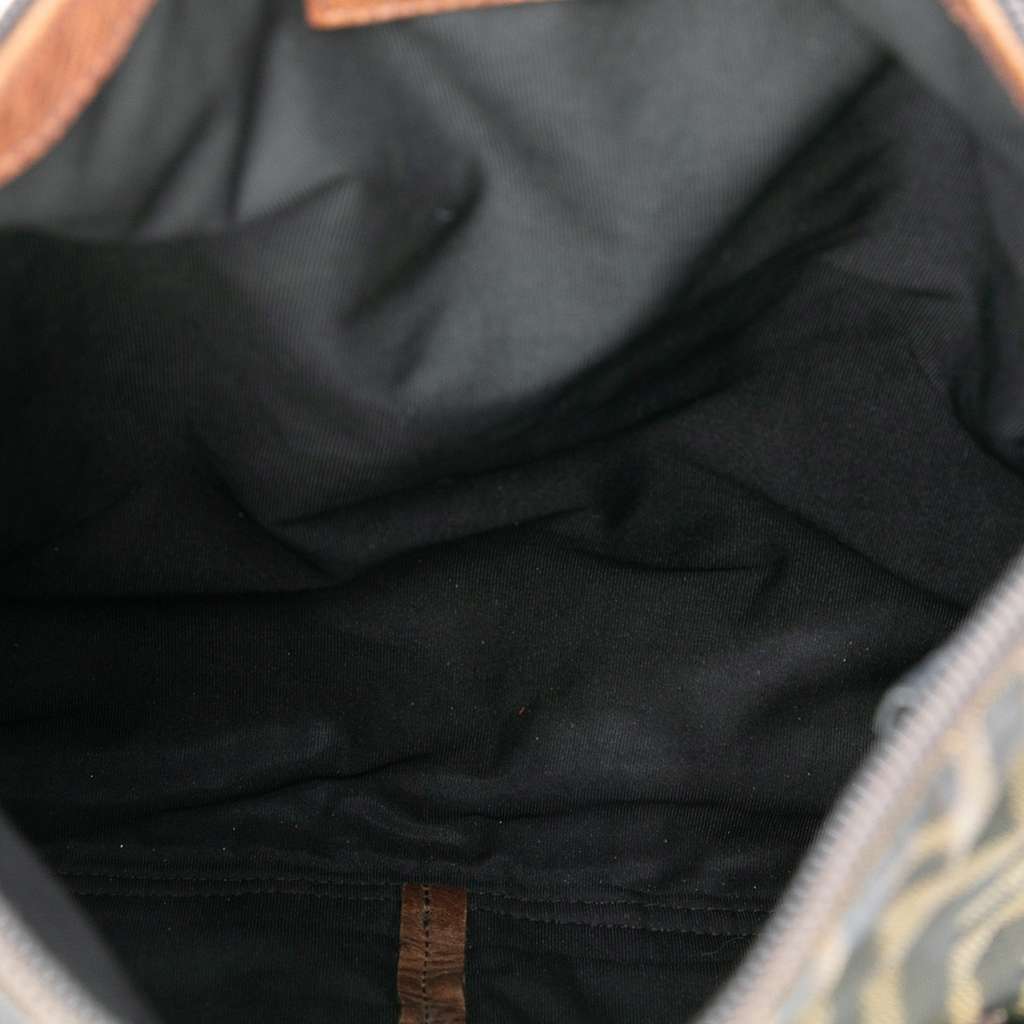 Fendi Zucca Canvas FF Flat Messenger Bag - 4