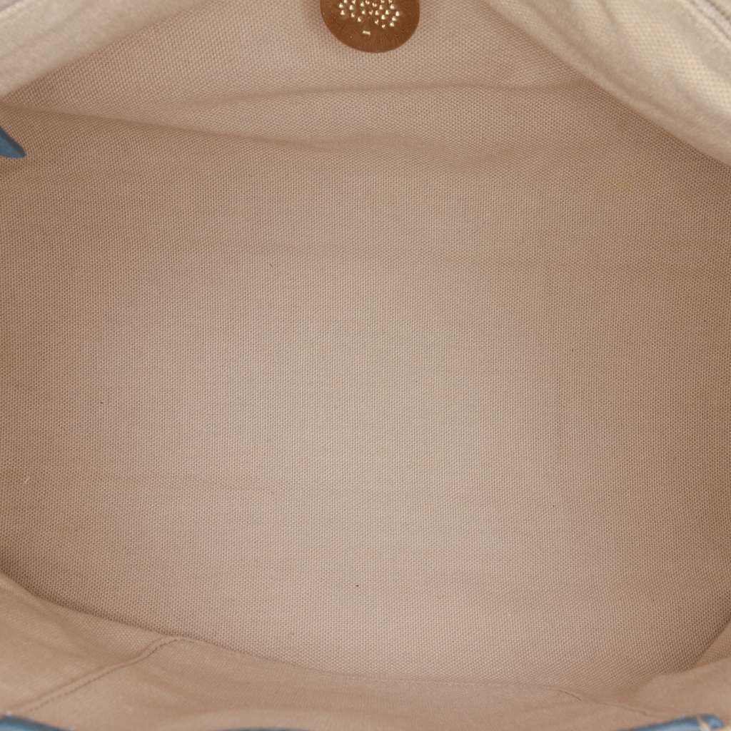 Mulberry Grained Calfskin Studded Alexa Satchel - 4