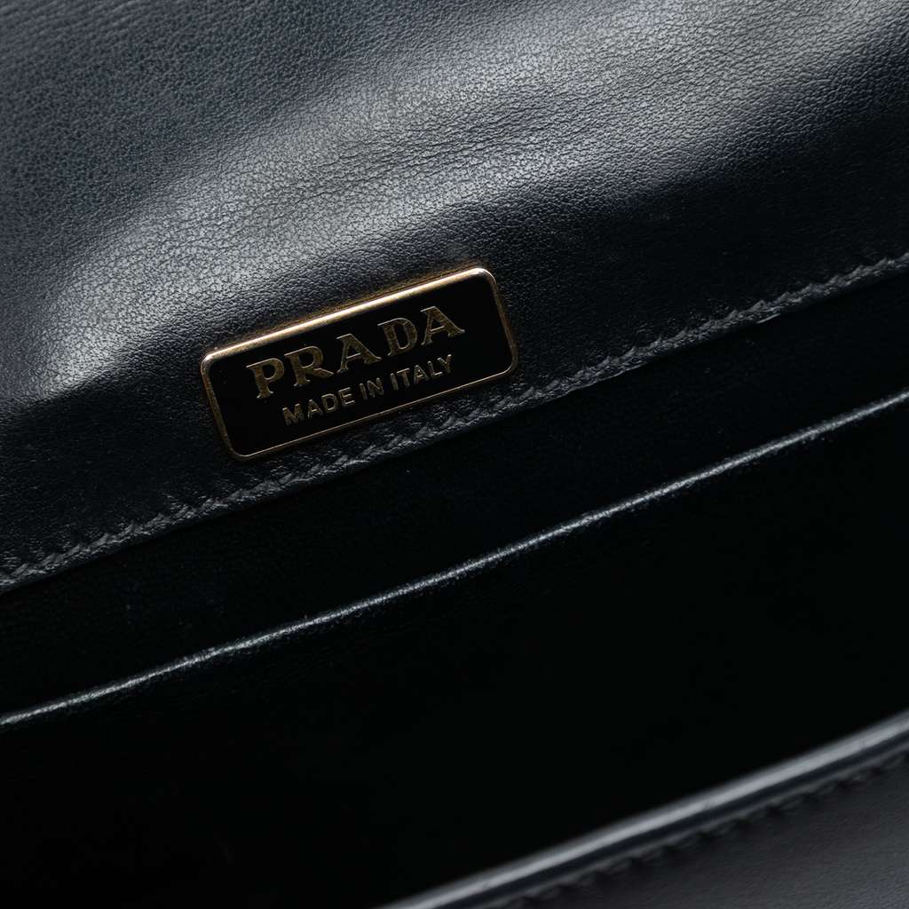 Prada City Calf Pionniere Saddle Bag - 5