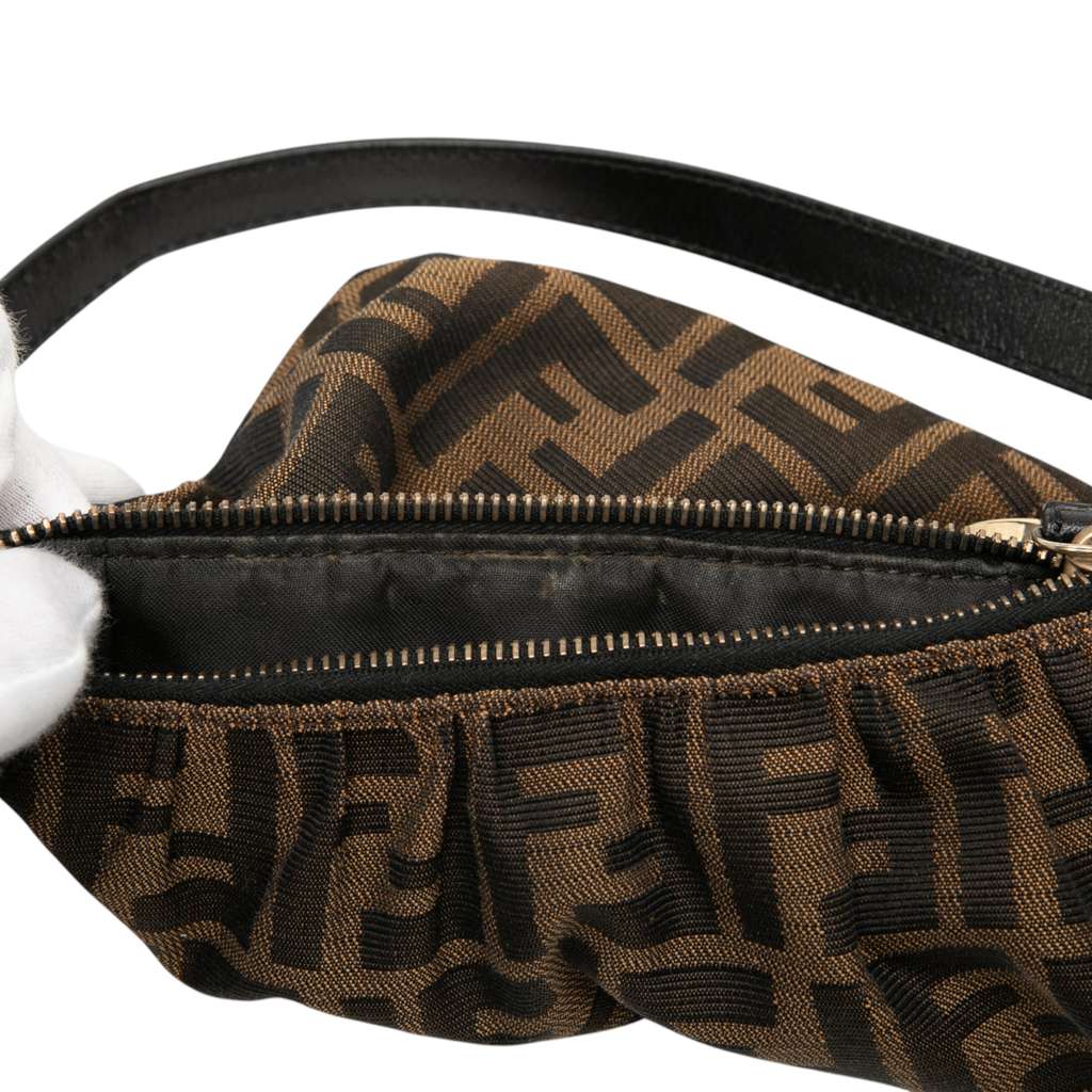 Fendi Zucca Canvas Shoulder Bag - 4