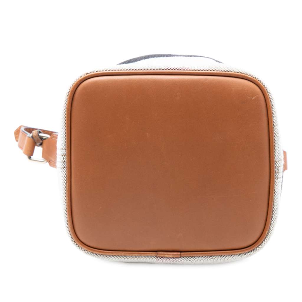 Burberry Mini Mega Check Canvas Ashby Tassel Bucket Bag - 3