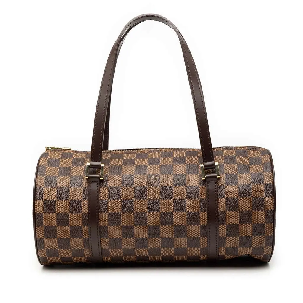Louis Vuitton Damier Ebene Papillon 30 Brown Good - Front View
