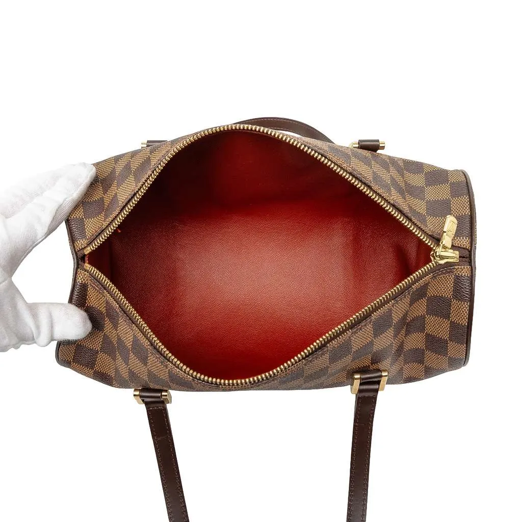 Louis Vuitton Damier Ebene Papillon 30 Brown Good - Model View