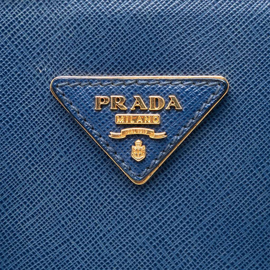 Prada Large Saffiano Lux Promenade Satchel - 5