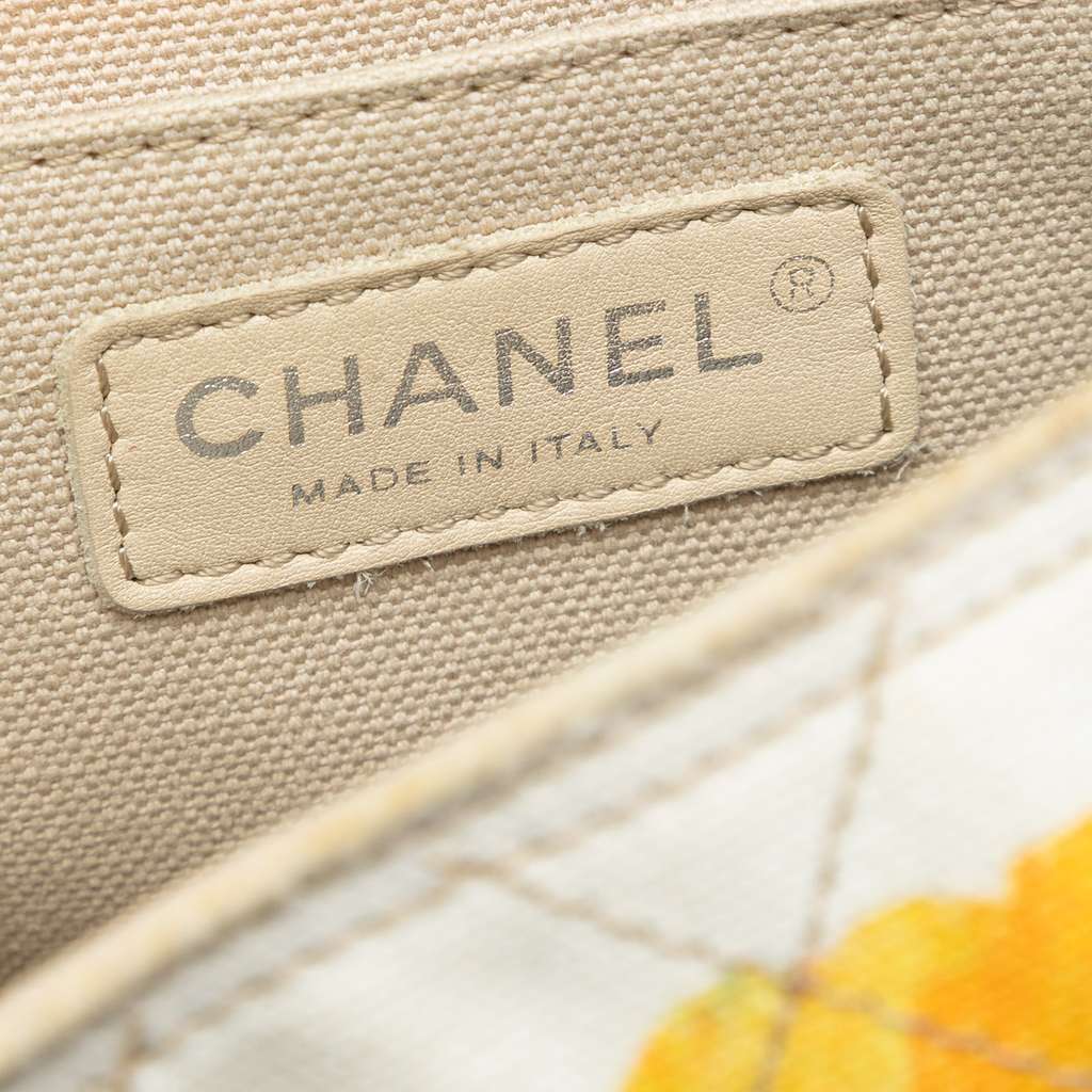 Chanel Jumbo Canvas Classic Colorama Single Flap - 5
