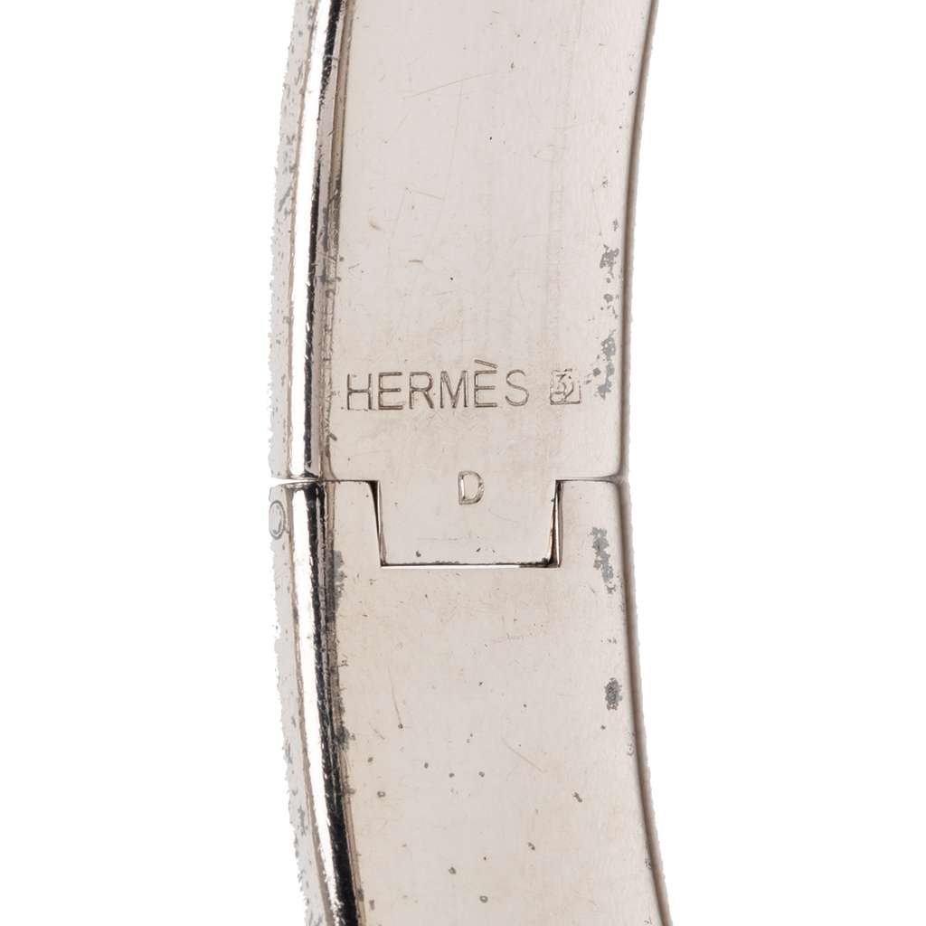 Hermès Narrow Enamel Clic H Bracelet PM - 4