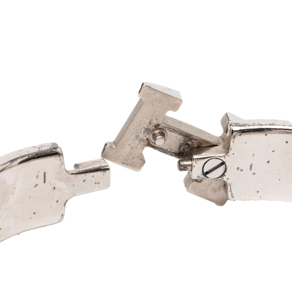 Hermès Narrow Enamel Clic H Bracelet PM - 5