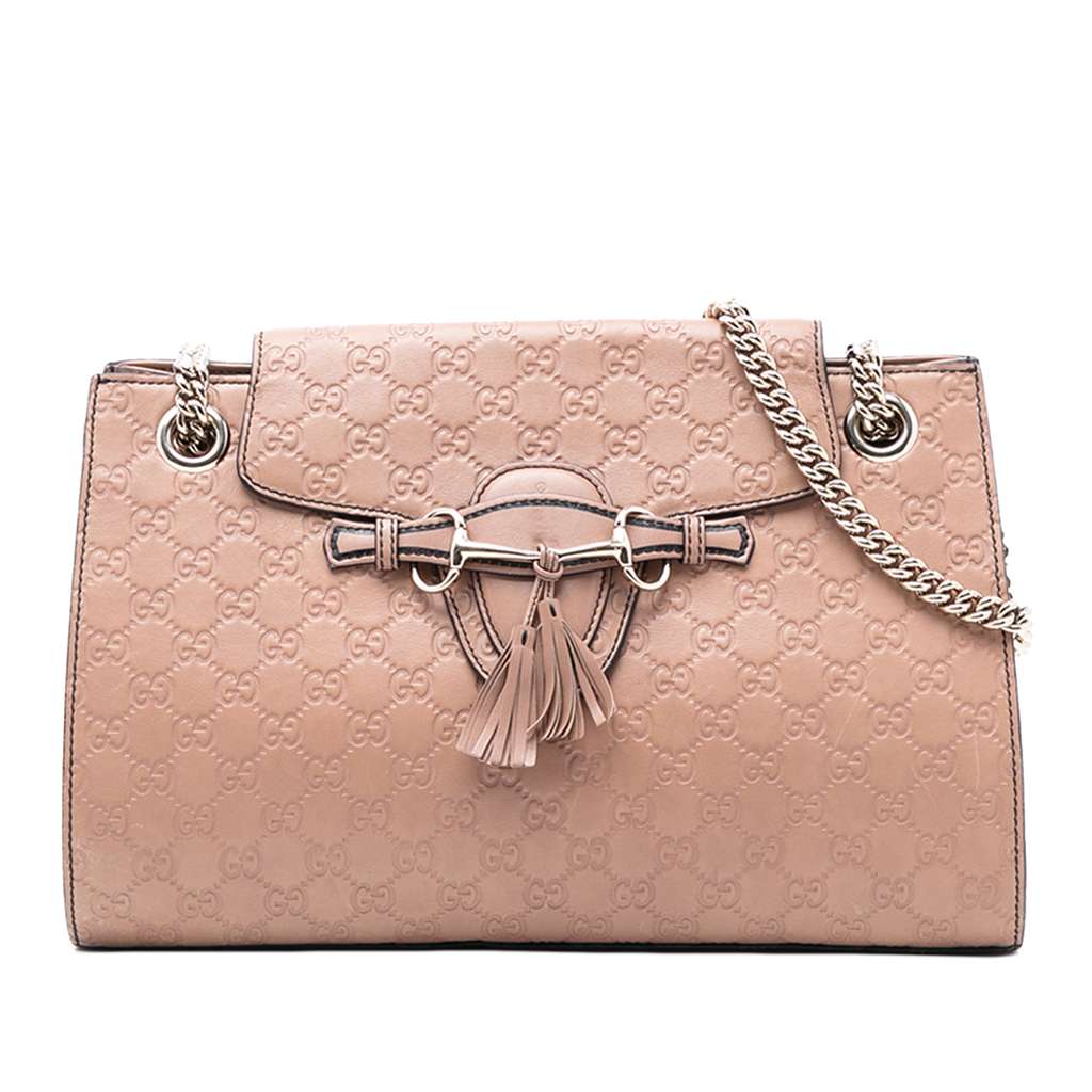 Gucci Large Guccissima Emily Shoulder Bag