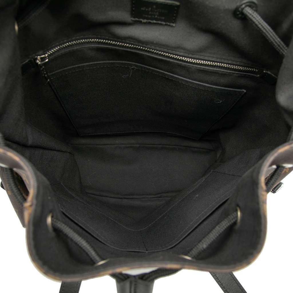 Louis Vuitton Monogram Macassar Christopher Backpack MM - 4