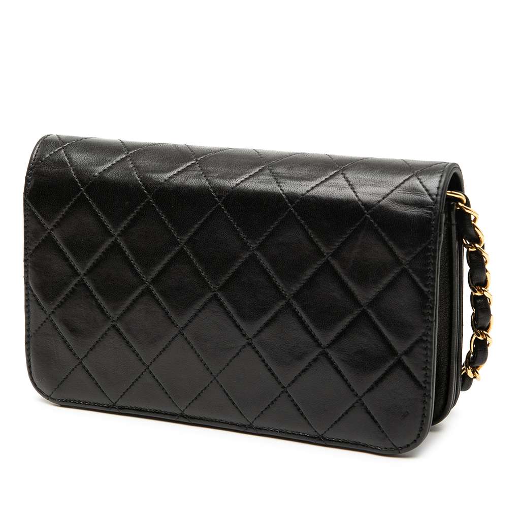 Chanel CC Quilted Lambskin Full Single Flap - 2