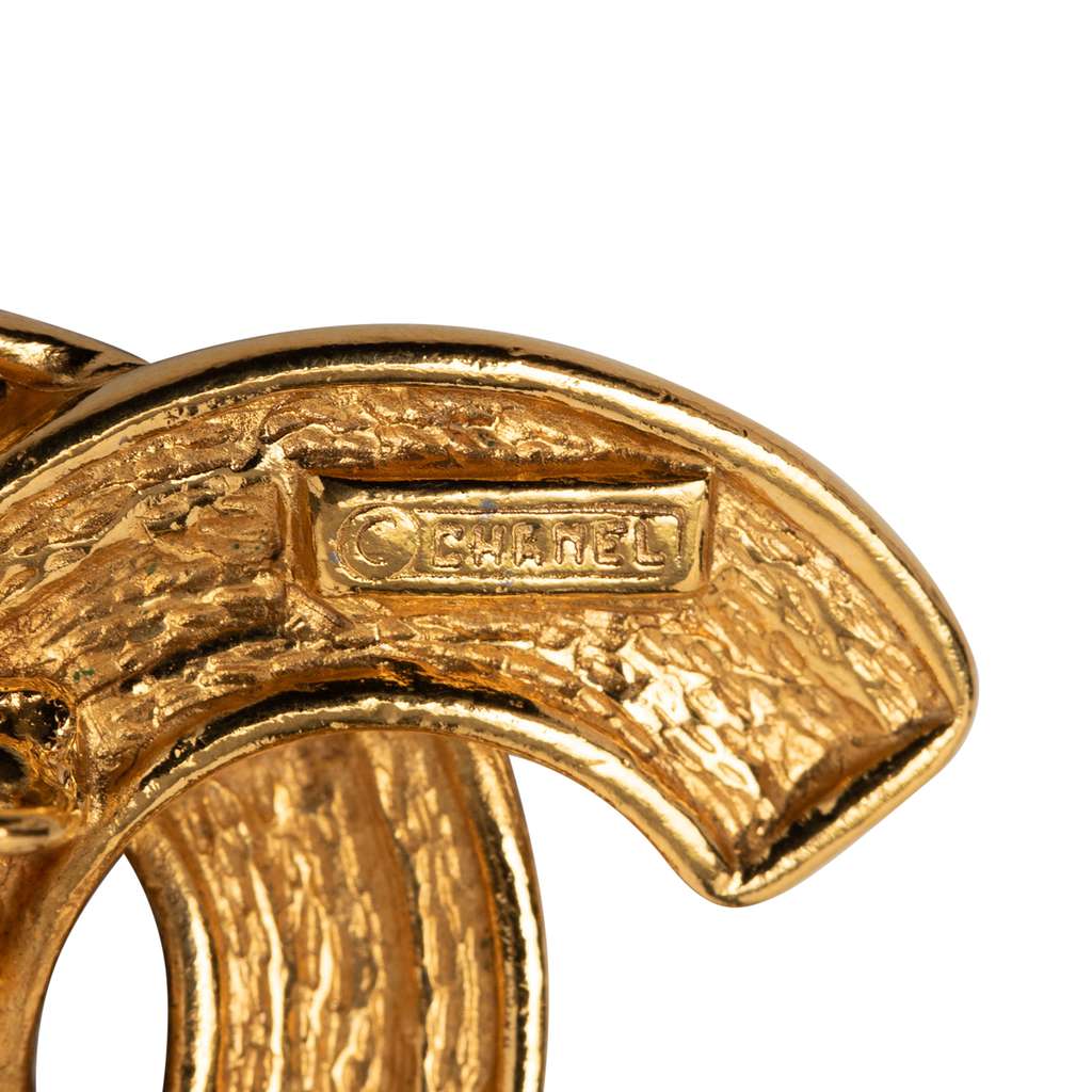 Chanel Gold Plated Quilted CC Chain Belt - 3