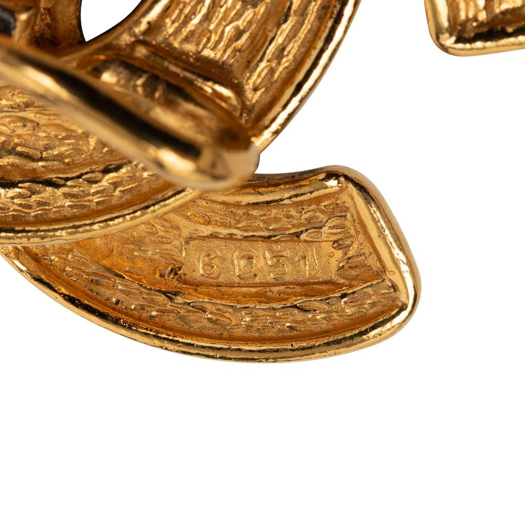 Chanel Gold Plated Quilted CC Chain Belt - 4