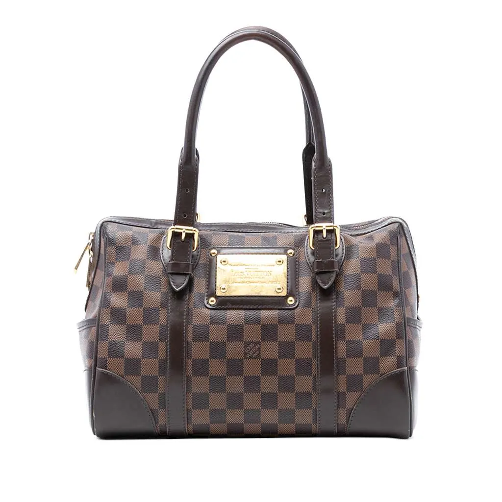 Louis Vuitton Damier Ebene Berkeley Brown Very good - Front View